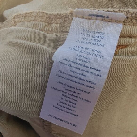 Faherty Sunwashed Denim Shorts Size 26 - Picture 3 of 5